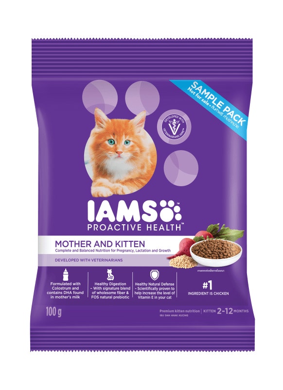 IAMS PROACTIVE HEALTH MOTHER AND KITTEN 6x1kg - 1