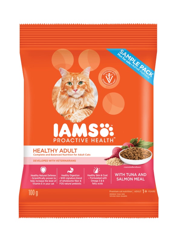 IAMS PROACTIVE HEALTH  HEALTHY ADULT WITH TUNA AND SALMON MEAL 6x1kg - 1